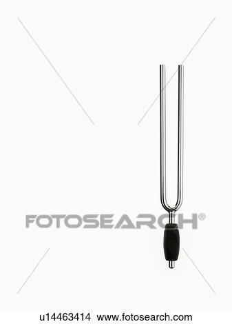 Picture - Tuning fork. Fotosearch