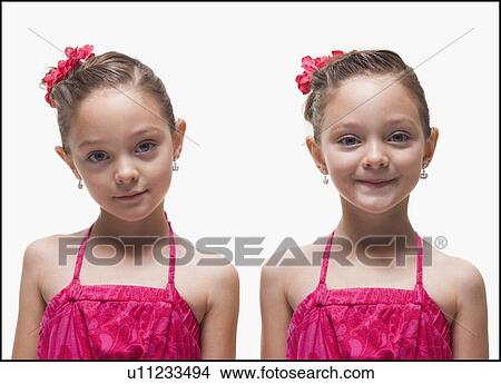 Picture - Twin sisters. Fotosearch