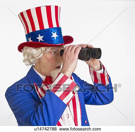 Stock Photo - Uncle Sam. Fotosearch