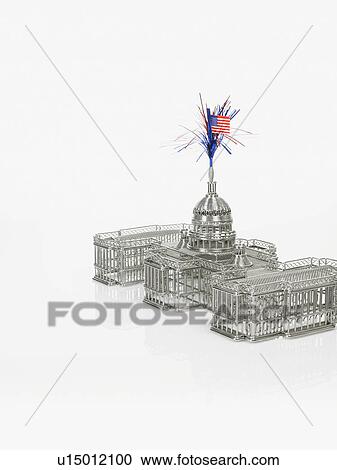 Stock Image - United States capitol building. Fotosearch