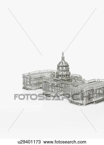 Stock Image - United States capitol building. Fotosearch
