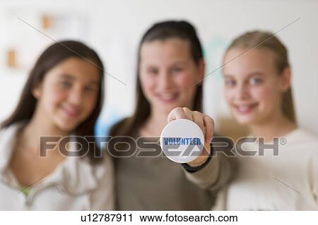 Stock Image - Volunteers. Fotosearch