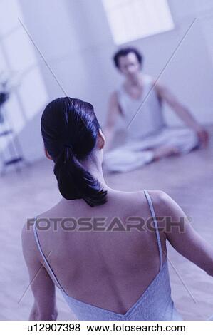 Yoga class View Large Photo Image Stock Photo - Yoga class. Fotosearch