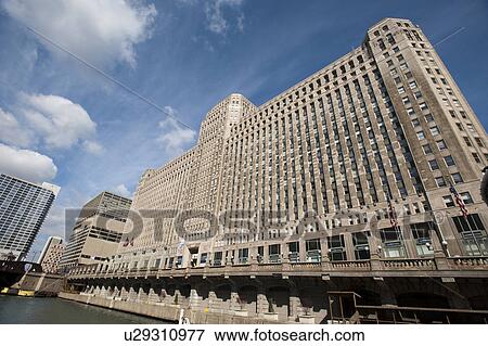 Stock Photo - Buildings in Chicago. Fotosearch