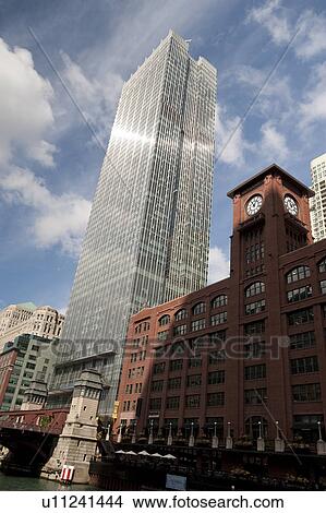 Chicago, Central Office Building View Large Photo Image Picture - Chicago, Central Office Building. Fotosearch