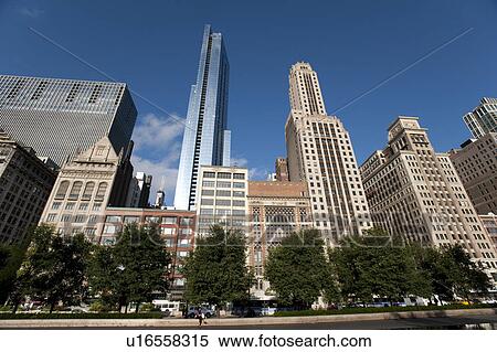 Chicago Cityscape View Large Photo Image Stock Photography - Chicago Cityscape. Fotosearch