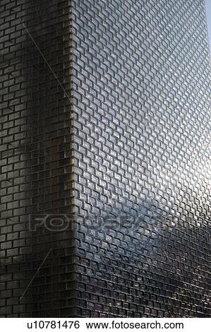 Stock Photograph - Chicago Crown Fountain. Fotosearch