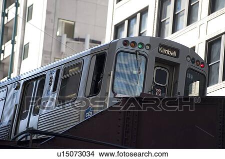 Chicago, L Train View Large Photo Image Picture - Chicago, L Train. Fotosearch