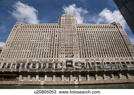 Stock Image - Chicago, Merchandise Mart. Fotosearch