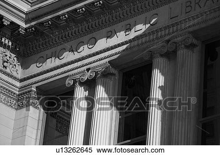 Chicago Public Library View Large Photo Image Stock Photography - Chicago Public Library. Fotosearch