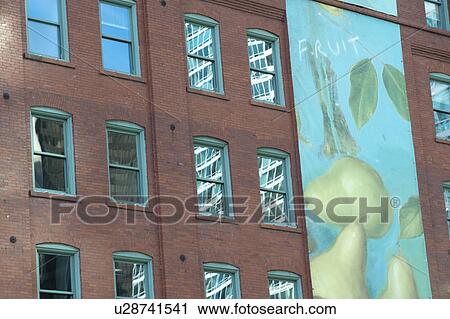 Stock Image - Chicago, River East Art Center. Fotosearch
