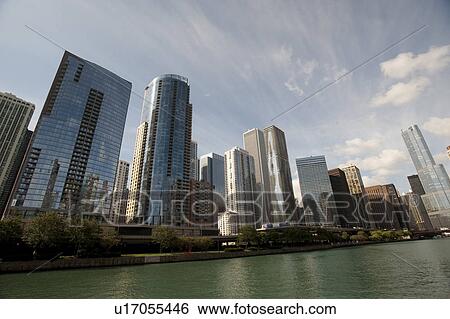 Chicago View Large Photo Image Stock Photograph - Chicago. Fotosearch