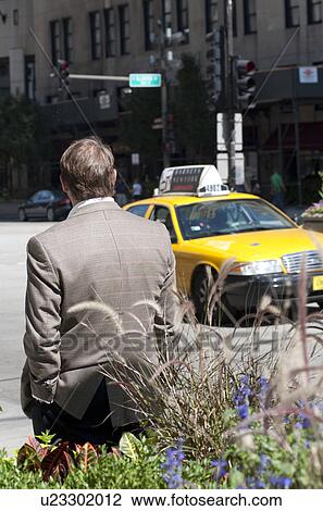 Chicago Street Scene View Large Photo Image Stock Image - Chicago Street Scene. Fotosearch