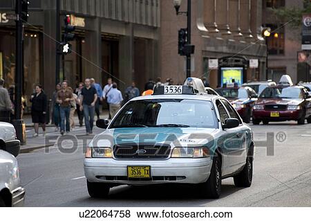 Chicago Street View Large Photo Image Stock Photo - Chicago Street. Fotosearch