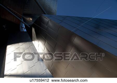 Stock Image - Chicago, The Pritzker Pavilion. Fotosearch