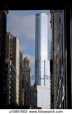 Stock Image - Chicago Trump Tower. Fotosearch