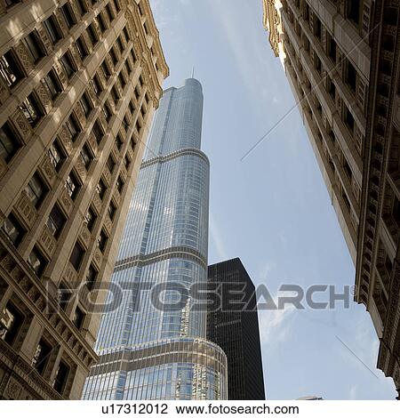 Stock Image - Chicago, Trump Tower. Fotosearch