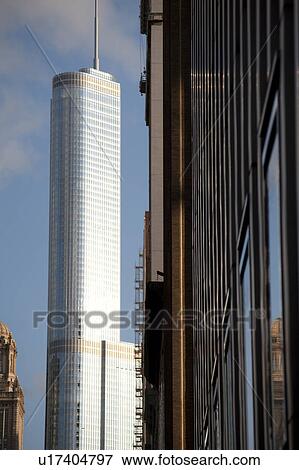 Stock Photo - Chicago Trump Tower. Fotosearch