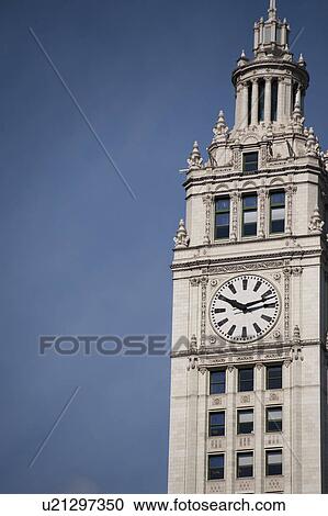 Stock Image - Chicago, Wrigley Building. Fotosearch