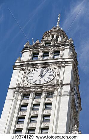 Stock Photo - Chicago, Wrigley Building. Fotosearch