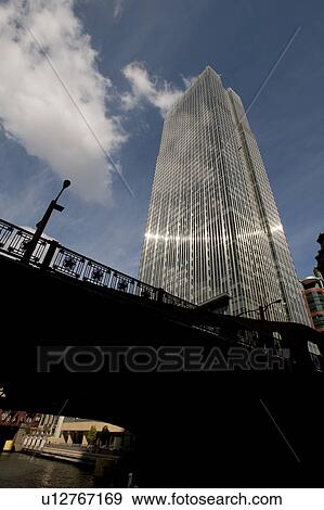 Highrise in Chicago View Large Photo Image Stock Photo - Highrise in Chicago. Fotosearch
