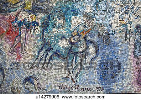 Painted mosaic tiles on a wall in Chicago View Large Photo Image Stock Photograph - Painted mosaic tiles on a wall in Chicago. Fotosearch