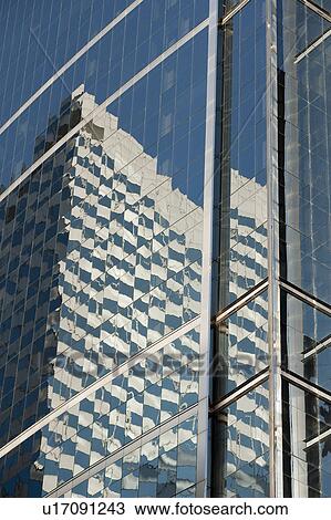 Reflection in Chicago Building windows View Large Photo Image Stock Image - Reflection in Chicago Building windows. Fotosearch