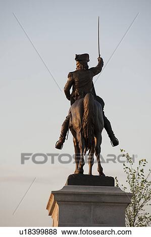 Stock Photo - Statue Monument in Chicago. Fotosearch