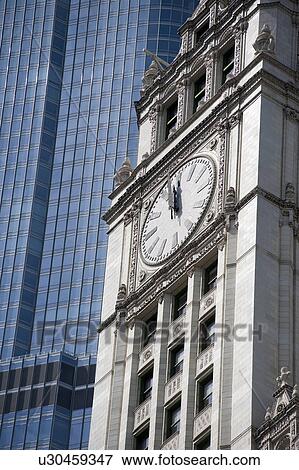 Stock Photo - Wrigley Building. Fotosearch