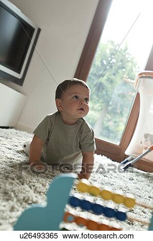 Baby boy with abacus View Large Photo Image Stock Photography - Baby boy with abacus. Fotosearch