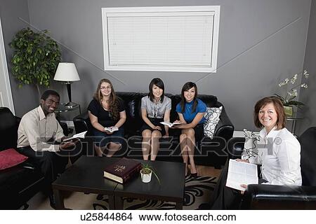 a group of people having a bible study View Large Photo Image Picture - a group of people having a bible study. Fotosearch