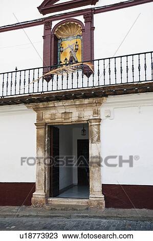 Stock Image - ecija, sevilla, spain; la plazuela de nuestra señora del valle. Fotosearch
