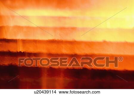 Picture - heat from the flames. Fotosearch