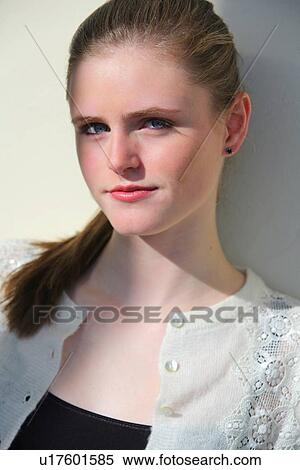 portrait of a young woman View Large Photo Image Stock Photography - portrait of a young woman. Fotosearch