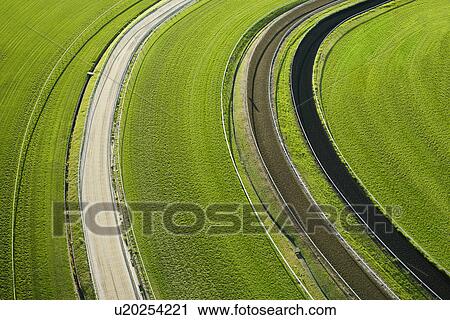 Aerial View of Cropland View Large Photo Image Stock Image - Aerial View of Cropland. Fotosearch