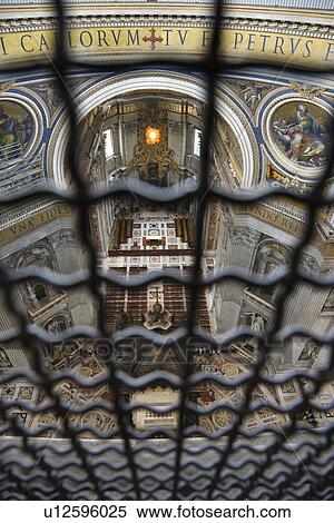 Stock Photography - Altar in St Peter's Basilica. Fotosearch