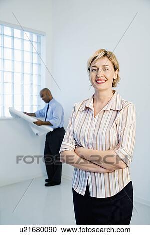 Architect woman. View Large Photo Image Stock Image - Architect woman.. Fotosearch