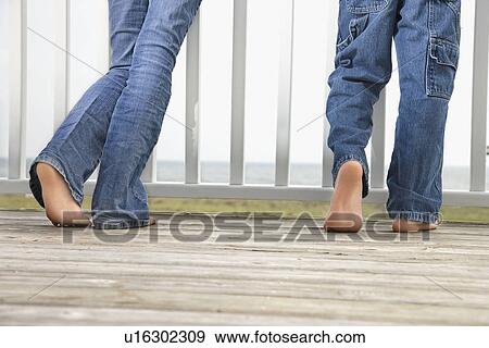 Stock Photo - Boy and Girl at the Beach. Fotosearch