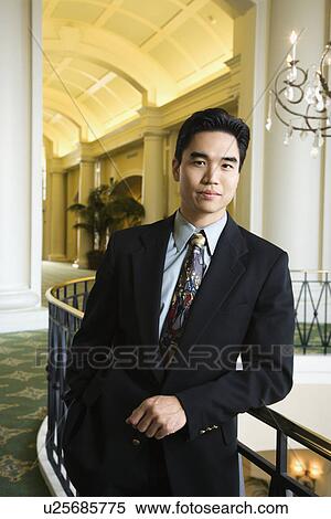 Stock Photography - Businessman in Hotel. Fotosearch