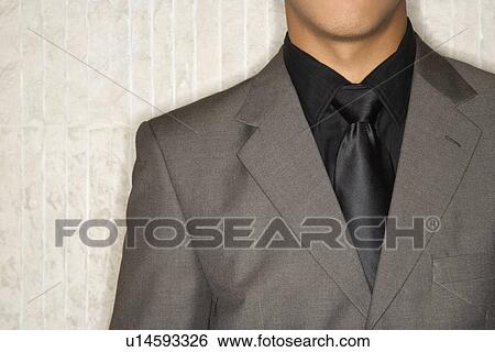 Businessman in Suit and Necktie View Large Photo Image Stock Photograph - Businessman in Suit and Necktie. Fotosearch