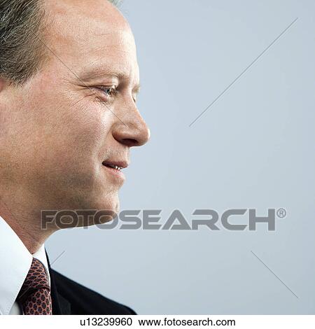 Businessman profile portrait View Large Photo Image Stock Image - Businessman profile portrait. Fotosearch