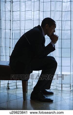Businessman Thinking View Large Photo Image Stock Image - Businessman Thinking. Fotosearch
