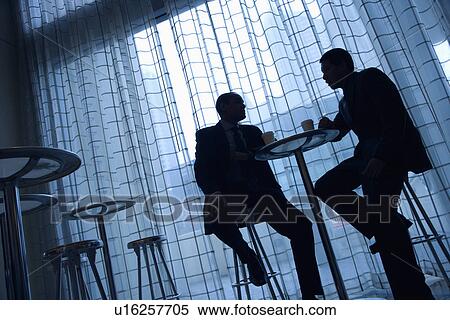 Businessmen Having Coffee View Large Photo Image Stock Photography - Businessmen Having Coffee. Fotosearch