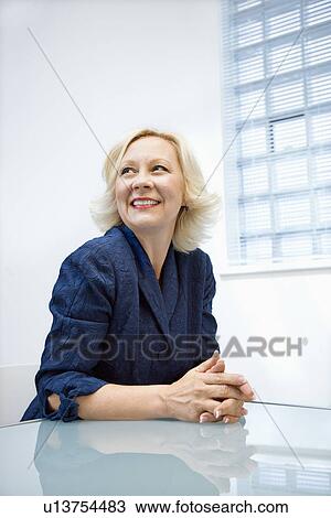 Stock Image - Businesswoman portrait. Fotosearch