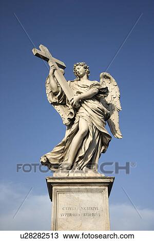 Christian Angel Statue View Large Photo Image Stock Image - Christian Angel Statue. Fotosearch