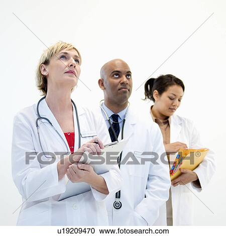 Stock Image - Consulting Doctors. Fotosearch
