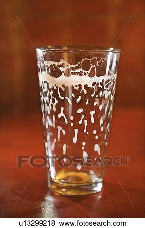 Empty Beer Glass View Large Photo Image Stock Photo - Empty Beer Glass. Fotosearch