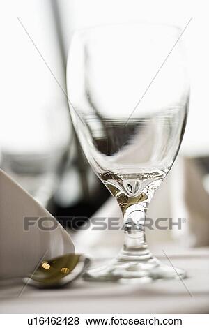 Empty Water Glass View Large Photo Image Stock Photo - Empty Water Glass. Fotosearch