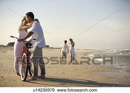 Family at the Beach View Large Photo Image Stock Photo - Family at the Beach. Fotosearch