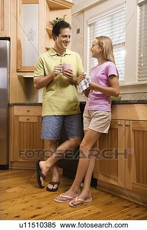 Stock Photography - Father Talking to Daughter. Fotosearch